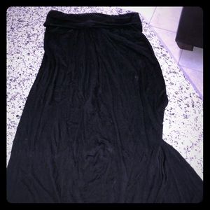 Black Maxi Skirt